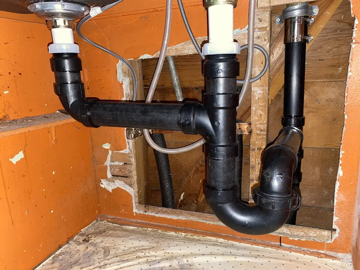 Professional Pipe Bursting equipment and tools on the job in Black Diamond