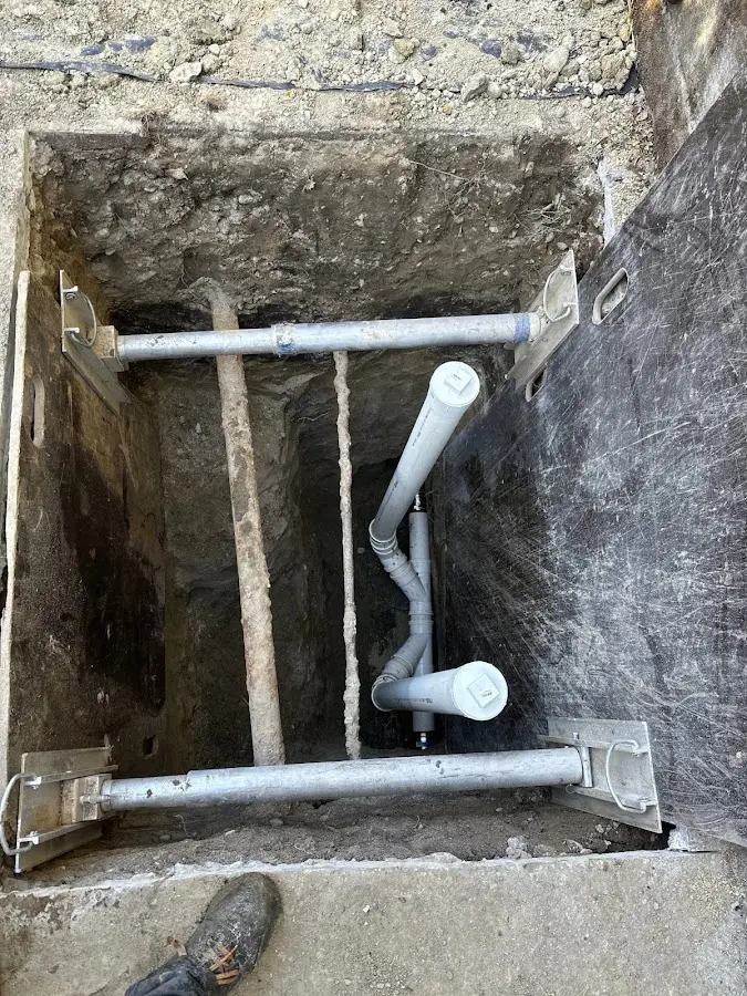 Experienced plumber completing Gas Line Repair work in Black Diamond